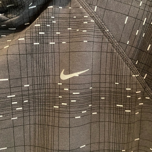 Nike Charcoal Patterned Hoodie - Picture 4 of 5
